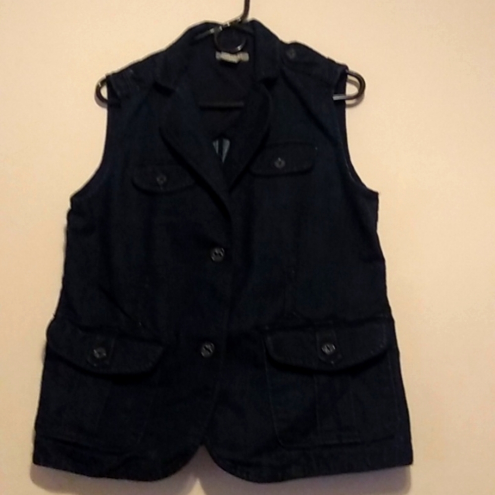 Kenar soft stretch denim vest
